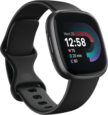 Smartwatch Versa 4: Advanced Fitness Smartwatch with Built-in GPS + 24/7 Heart Rate, Daily Readiness Score, 40+ Exercise Modes, Sleep & Stress Tracking | 1-Year Warranty, 14-Day Hassle-Free Returns